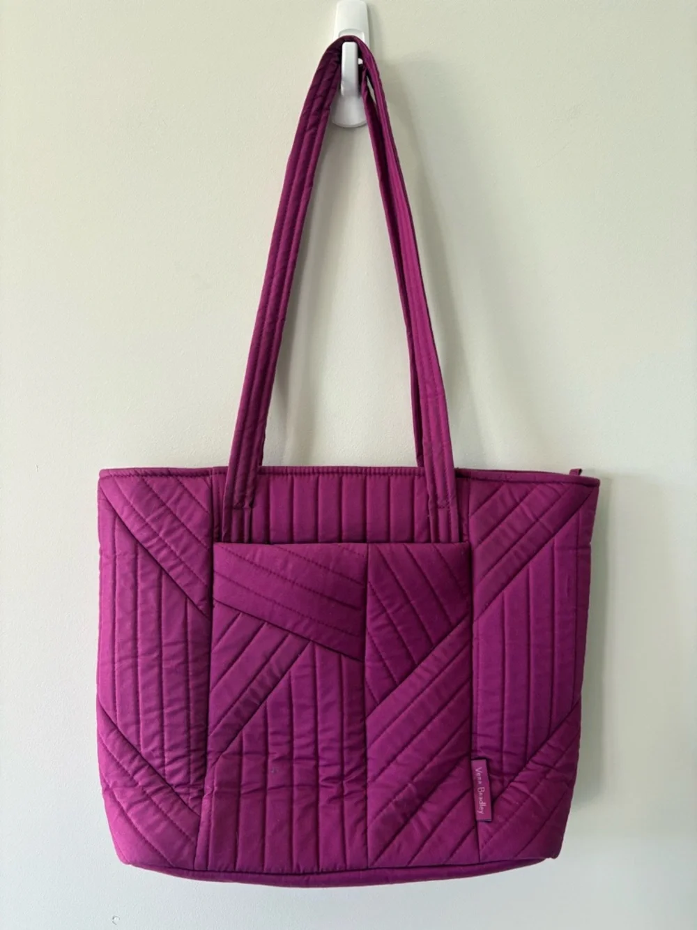 Vera Bradley Small Vera Quilted Tote Bag - Picture 1 of 12
